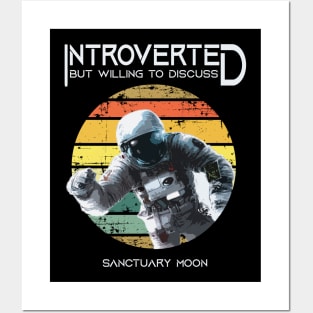 Introverted-But-Willing-to-Discuss-Sanctuary-Moon Posters and Art